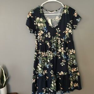 NWT Floral Mini Dress